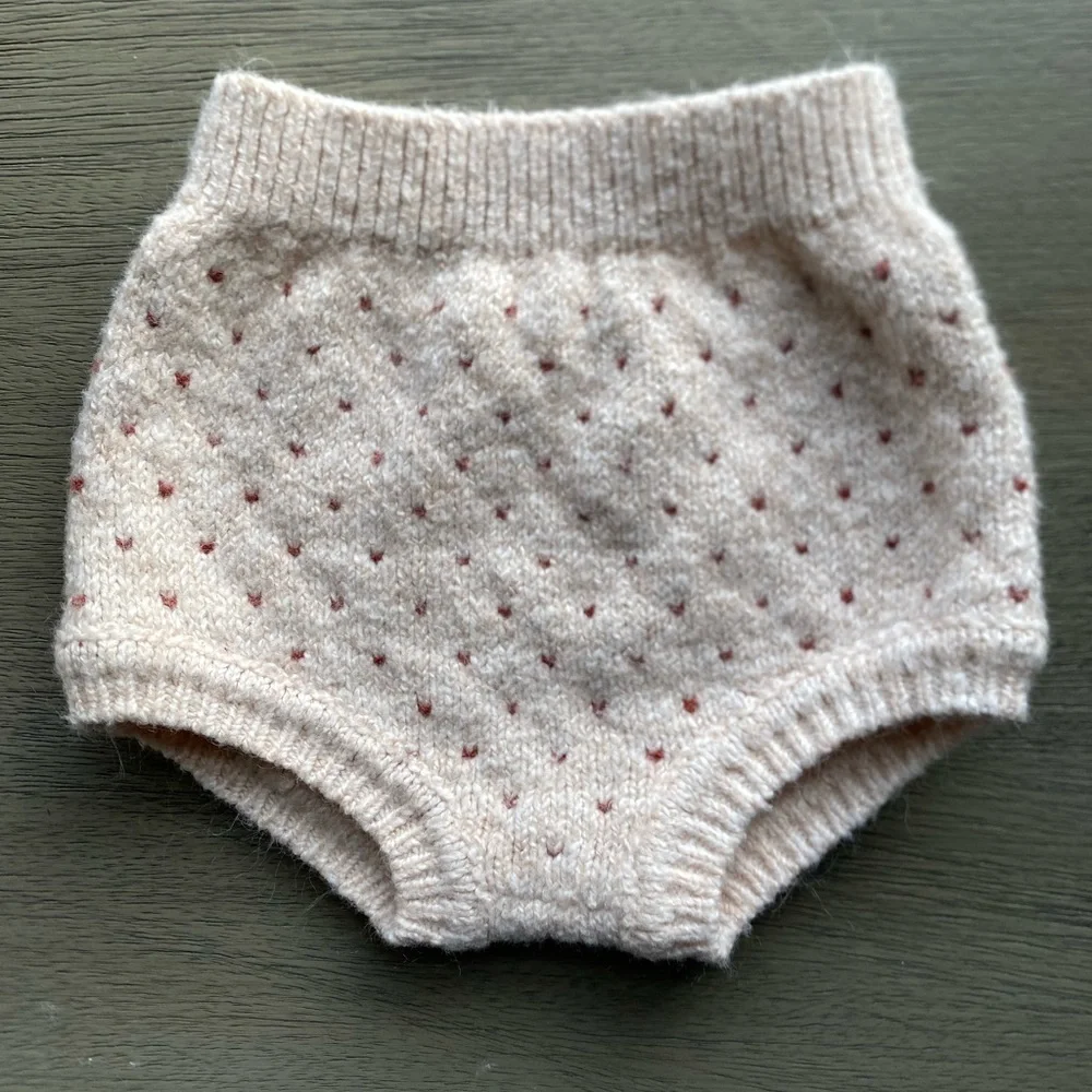 Knit Bloomer Ruby Speckle- Rylee + Cru
